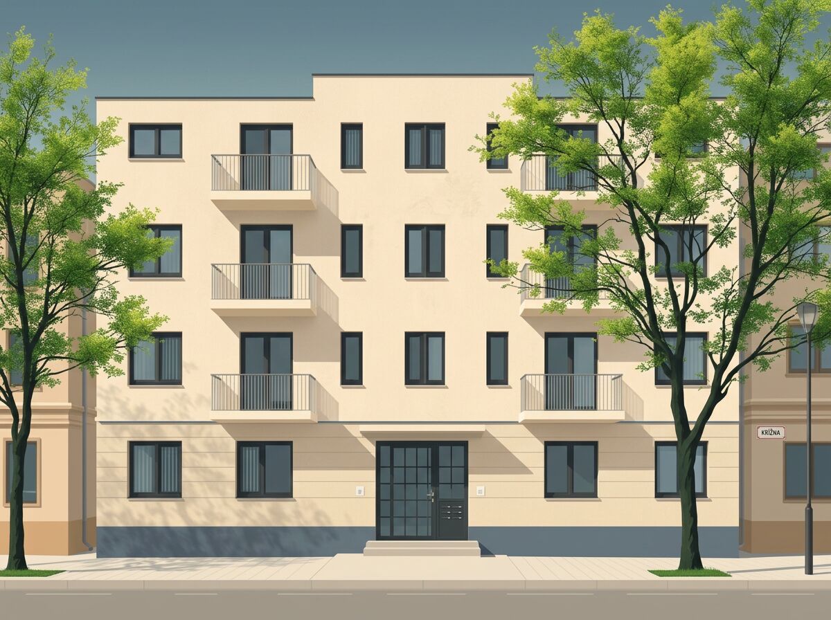 Bytový dom Staré Mesto, Krížna 36 — adresa trvalého pobytu v Bratislave